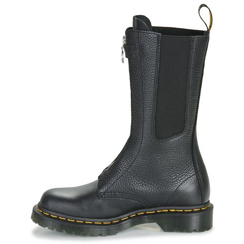 Dr. Martens Donna Stivali 1B99 FRONT ZIP BLACK WANAMA Nero - 4