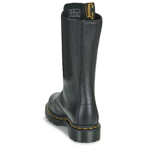 Dr. Martens Donna Stivali 1B99 FRONT ZIP BLACK WANAMA Nero - 5