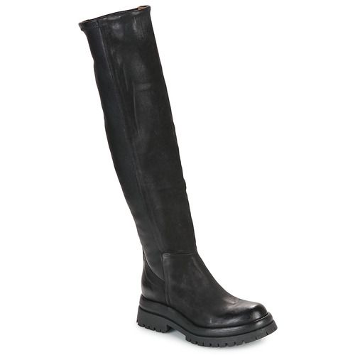 Stivali Donna Airstep / A.S.98 CRANTILI Nero eleganti e versatili, realizzati in pelle di alta qualità, ideali per un look alla moda in ogni stagione. Perfetti per outfit casual o chic, questi stivali offrono comfort e stile, rendendoli un must-have nel guardaroba femminile. Acquista ora e aggiungi un tocco sofisticato al tuo stile!