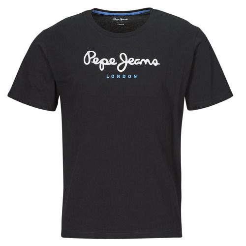 T-shirt uomo Pepe Jeans EGGO N nera a maniche corte, ideale per uno stile casual e moderno. Realizzata con materiali di alta qualità, questa maglietta versatile è perfetta per ogni occasione, dalla vita quotidiana a eventi informali. Scopri il comfort e il design distintivo di Pepe Jeans con questo must-have per il tuo guardaroba. Perfetta da abbinare con jeans e sneakers per un look trendy.