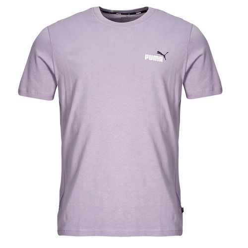 T-shirt maniche corte Uomo Puma ESS+ 2 COL SMALL LOGO TEE Viola, elegante maglietta in cotone con logo Puma, ideale per il tempo libero e le attività sportive. Disponibile nella colorazione viola, offre comfort e stile. Acquista ora per un look trendy e sportivo.