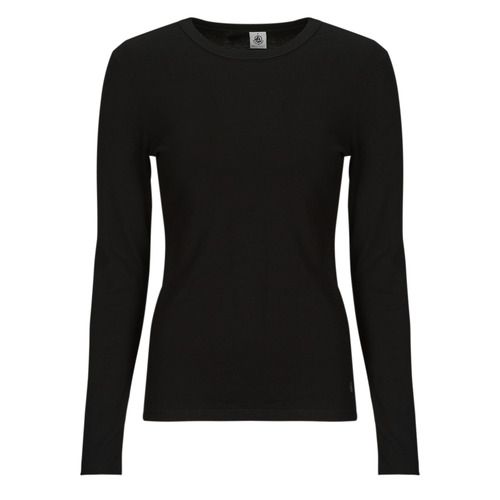 T-shirt manica lunga da donna Petit Bateau, modello ML COL ROND in nero, perfetta per look casual e sofisticati. Realizzata con materiali di alta qualità, offre comfort e stile. Ideale per ogni stagione, questa maglietta è un must-have nel guardaroba femminile. Acquista ora e aggiorna il tuo outfit con la T-shirt manica lunga Petit Bateau!
