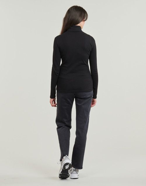 Petit Bateau SOUS PULL Langarm-T-Shirts, Schwarz, Damen - 4