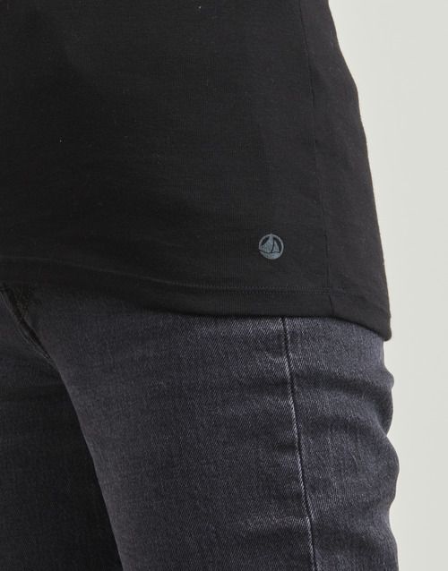 Petit Bateau SOUS PULL Langarm-T-Shirts, Schwarz, Damen - 5