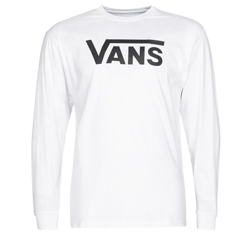 T-shirt manica lunga uomo Vans VANS CLASSIC bianco, design casual elegante, ideale per outfit quotidiani. Realizzata in cotone di alta qualità, offre comfort e stile per ogni occasione. Disponibile in diverse taglie, perfetta per gli amanti del marchio Vans e della moda streetwear. Aggiungi un tocco di classe al tuo guardaroba con questa iconica t-shirt.