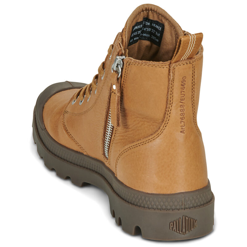 Palladium  PAMPA ZIP LTH ESS  Marrone -  Stivaletti Donna - 5