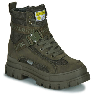 Buffalo  ASPHA COM1  Kaki -  Stivaletti Donna