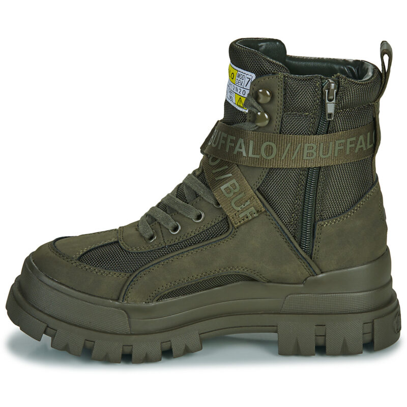 Buffalo ASPHA COM1 Kaki Stivaletti Donna - 4