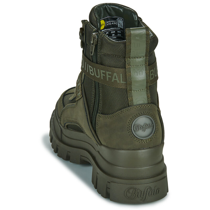 Buffalo ASPHA COM1 Kaki Stivaletti Donna - 5