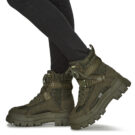 Buffalo ASPHA COM1 Kaki Stivaletti Donna - 8