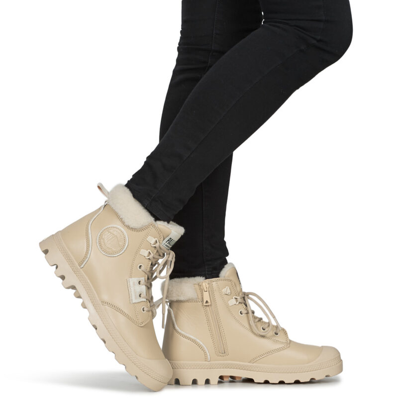 Palladium PAMPA HI SNOW WARM Beige Stivaletti Donna - 8