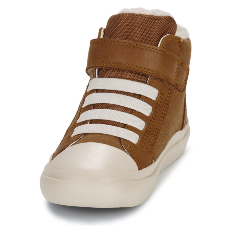Geox Baskets marron B GISLI BOY pour enfants - 3
