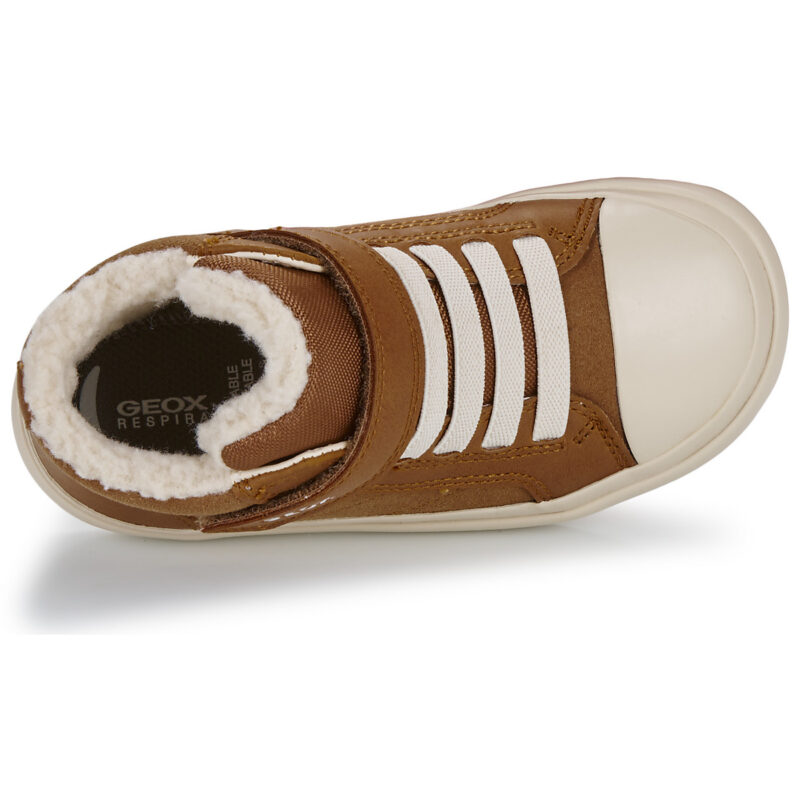 Geox Baskets marron B GISLI BOY pour enfants - 6