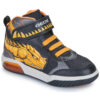 Geox J INEK BOY Schwarz Sneakers Kinder