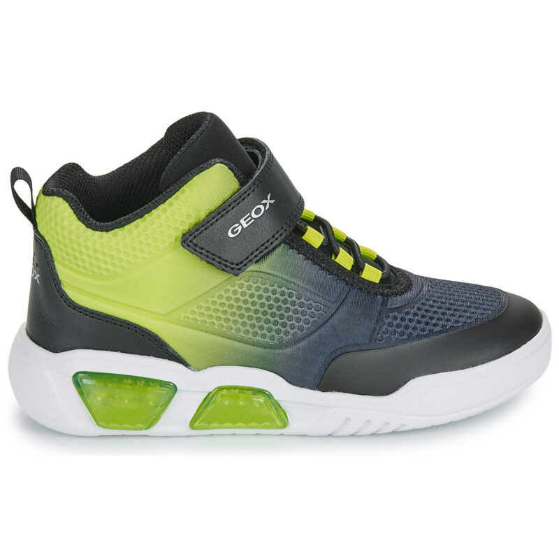 Geox J ILLUMINUS BOY Nero Sneakers Bambino - 2
