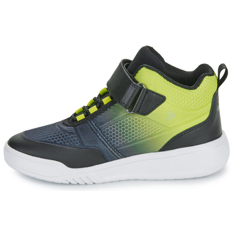 Geox J ILLUMINUS BOY Nero Sneakers Bambino - 4