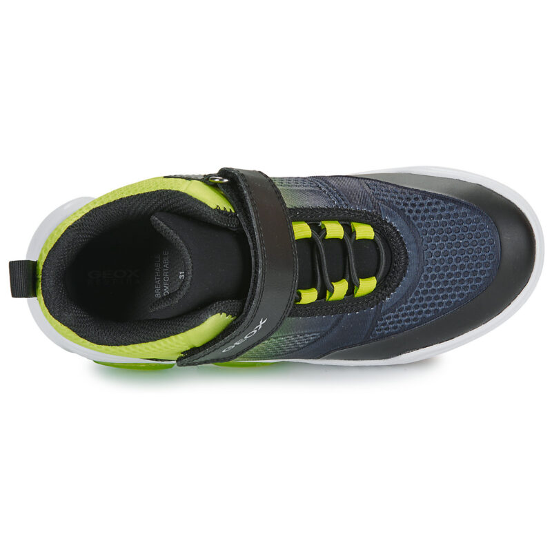 Geox J ILLUMINUS BOY Nero Sneakers Bambino - 6
