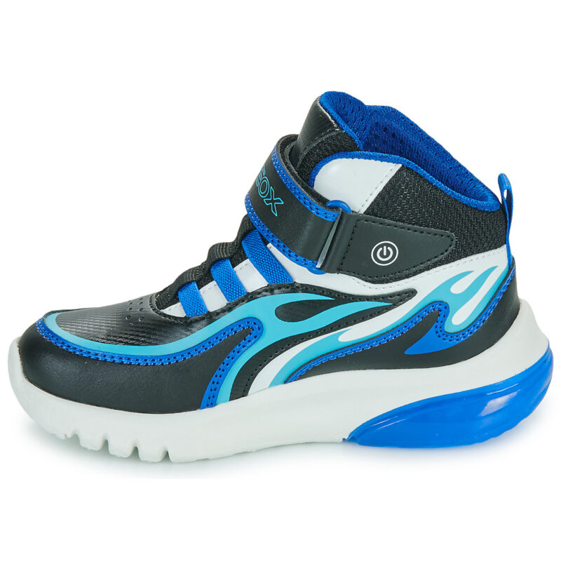 Geox J CIBERDRON BOY Nero Sneakers Bambino - 4