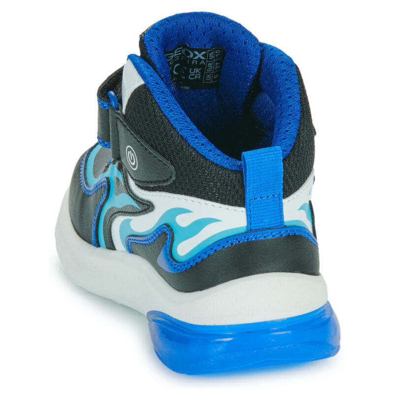 Geox J CIBERDRON BOY Nero Sneakers Bambino - 5