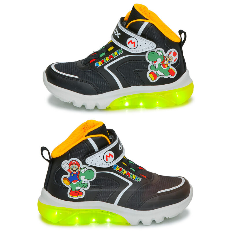 Geox Zapatillas negras para ni&ntilde;o J CIBERDRON BOY - 6