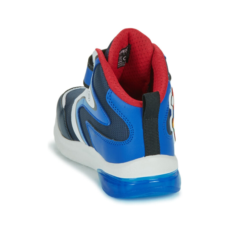 Geox J CIBERDRON BOY Blu Sneakers Bambino - 5
