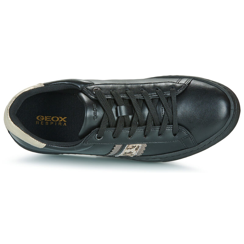 Geox D CLAUDIN Noir Baskets basses Femme - 6