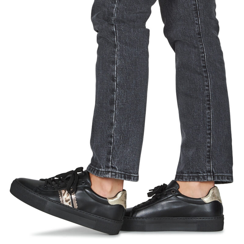 Geox D CLAUDIN Noir Baskets basses Femme - 8