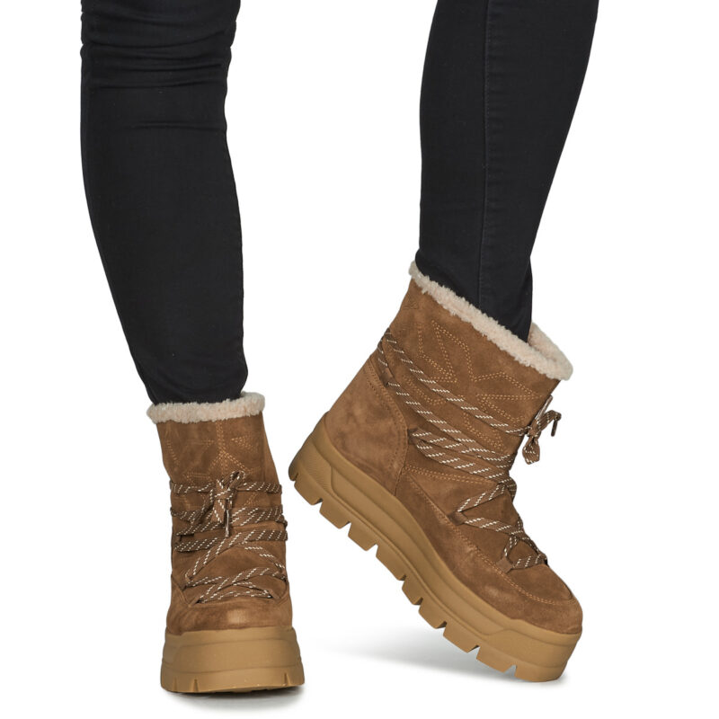Geox D SPHERICA EC7.1 B A Marrone Schneestiefel Damen - 8