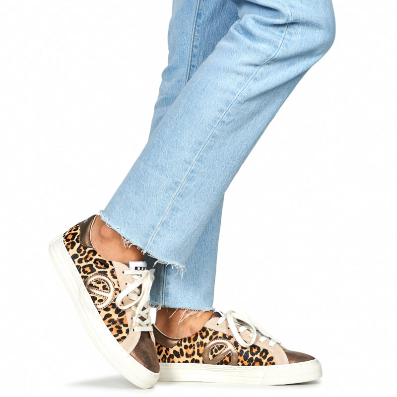 No Name STRIKE SIDE W Beige Sneakers basse Donna - 8