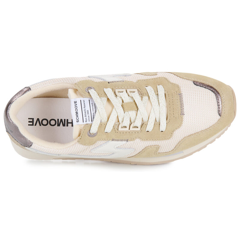 Schmoove ATHENE RUNNER W Beige Damen-Sneaker - Gr&ouml;&szlig;e 6