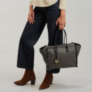 Emporio Armani SHOPPING BAG EW000370 Nero Borse Shopping Donna - 6