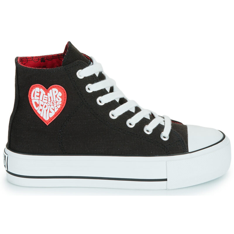 Le Temps des Cerises DREAM Nero Sneakers alte Donna - 2