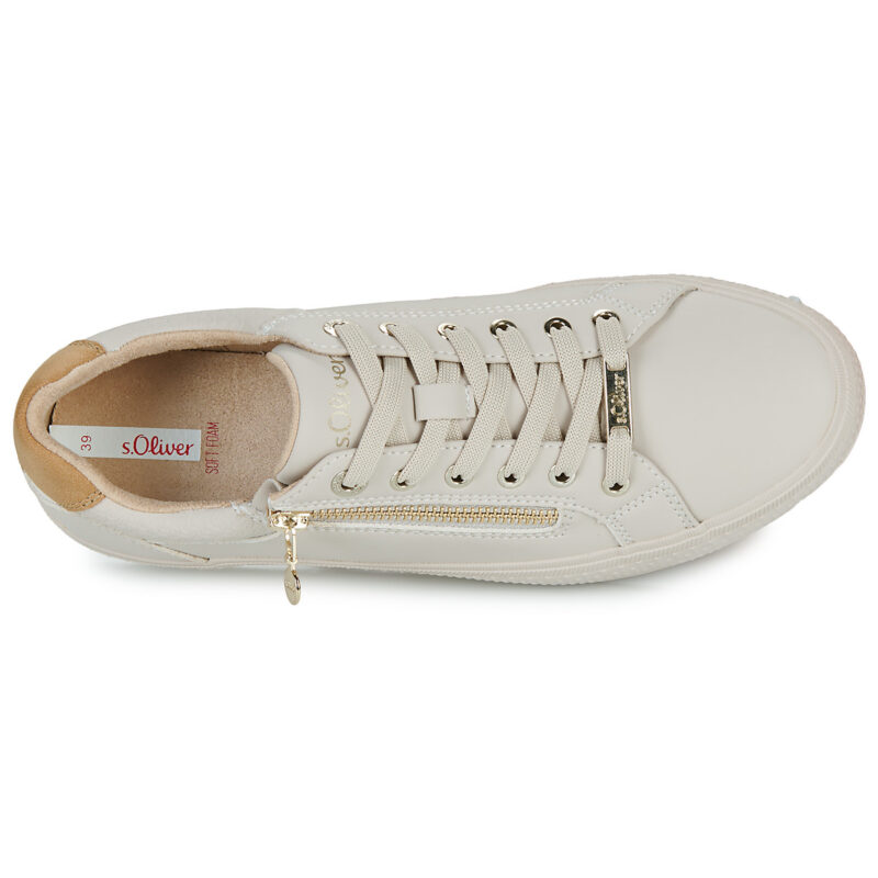 S.Oliver  5-23600-42-4A0  Beige -  Sneakers basse Donna - 6