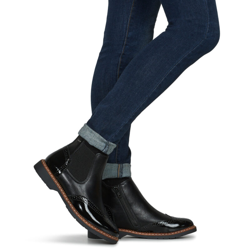 S.Oliver  5-25444-43-098  Nero -  Stivaletti Donna - 8