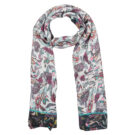Sciarpa Desigual FOU BOHO RECTANGLE Multicolore Sciarpe Donna - 1
