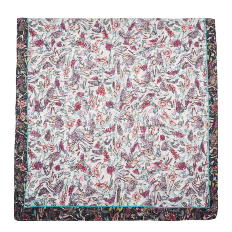 Sciarpa Desigual FOU BOHO RECTANGLE Multicolore Sciarpe Donna - 2
