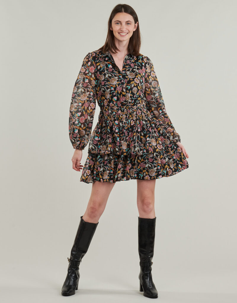 Abito corto Desigual VEST SANDALO Multicolore Abiti corti Donna - 2
