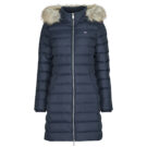 Piumino  Tommy Jeans  TJW ESSENTIAL HOODED DOWN COAT  Blu -   Piumini Donna - 1