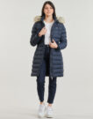 Piumino  Tommy Jeans  TJW ESSENTIAL HOODED DOWN COAT  Blu -   Piumini Donna - 2