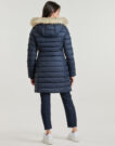 Piumino  Tommy Jeans  TJW ESSENTIAL HOODED DOWN COAT  Blu -   Piumini Donna - 4