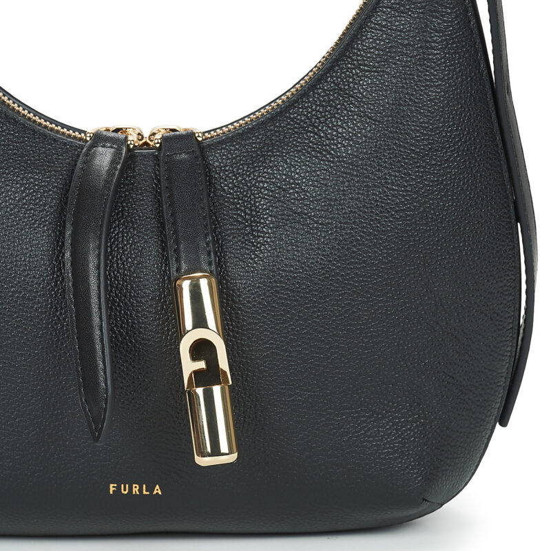 Furla FURLA Sacs &agrave; bandouli&egrave;re noirs pour femmes GOCCIA - 4