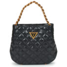 Frau Guess EIRE SMALL BUCKET Schwarze Damenhandtasche - 1