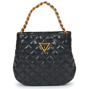 Donna Guess EIRE SMALL BUCKET Nero Borsetta Donna