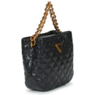 Frau Guess EIRE SMALL BUCKET Schwarze Damenhandtasche - 2