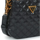 Frau Guess EIRE SMALL BUCKET Schwarze Damenhandtasche - 4