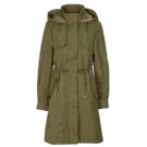 Parka Guess NATASHA PARKA DETACHABLE Kaki Parka Femme - 1