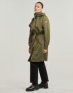 Parka Guess NATASHA PARKA DETACHABLE Kaki Parka Femme - 3