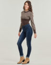 Jumper Guess LISE 4G LS SWEATER Brown Women's Sweaters - 3