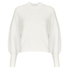 Maglione  Guess  KEYLA CN LS SWTR  Bianco -  Maglioni Donna