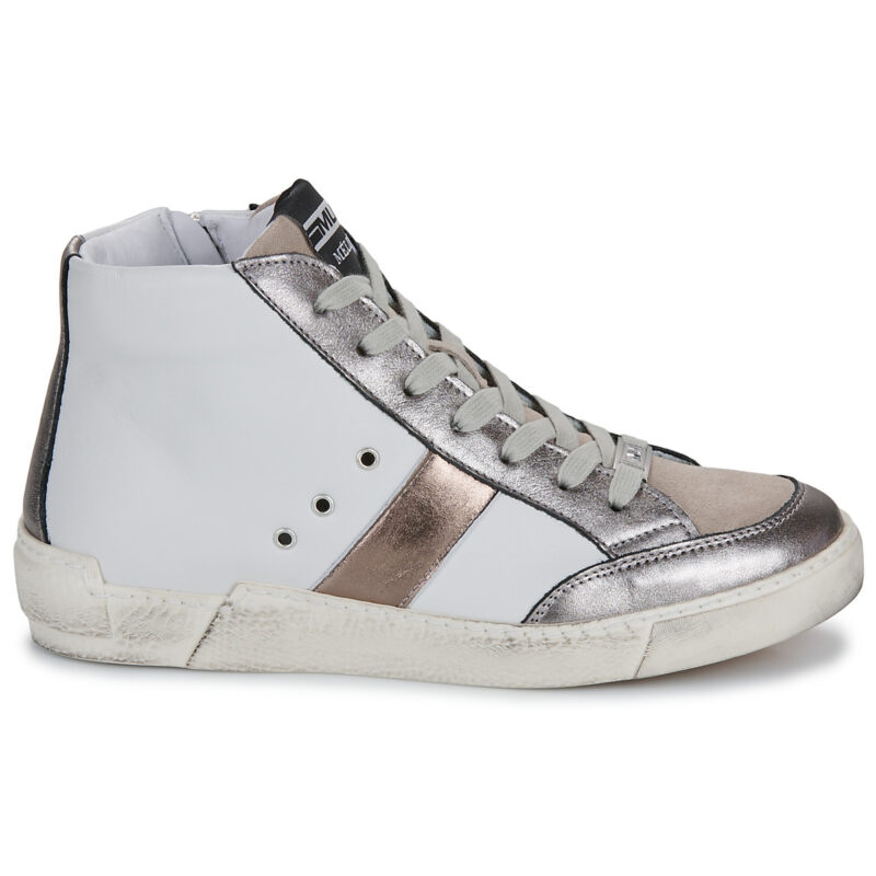 Meline  MELIBO  Bianco -  Sneakers alte Donna - 2